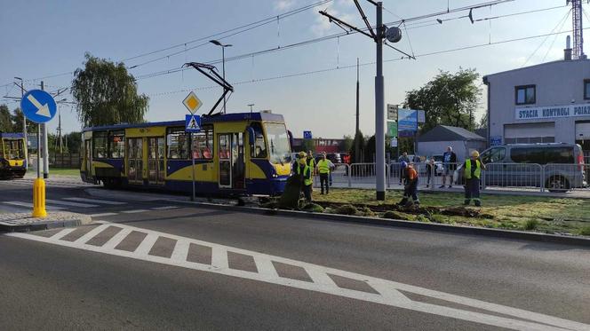 Tramwaj wykoleił się na nowej trasie w Toruniu