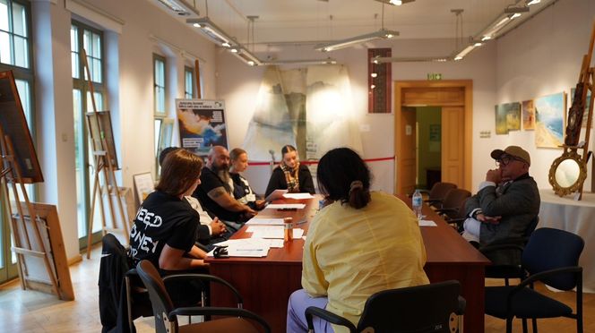 Spotkanie organizacyjne w sprawie Kulturalnego Kociołka w Iławie