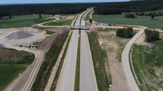 Budowa S19 na odcinku Krynice-Księżyno na Podlasiu [ZDJĘCIA]