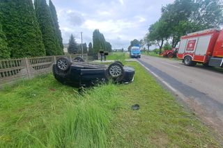 Poważny wypadek na trasie Siedlce-Łosice. DW nr 698 zablokowana! 