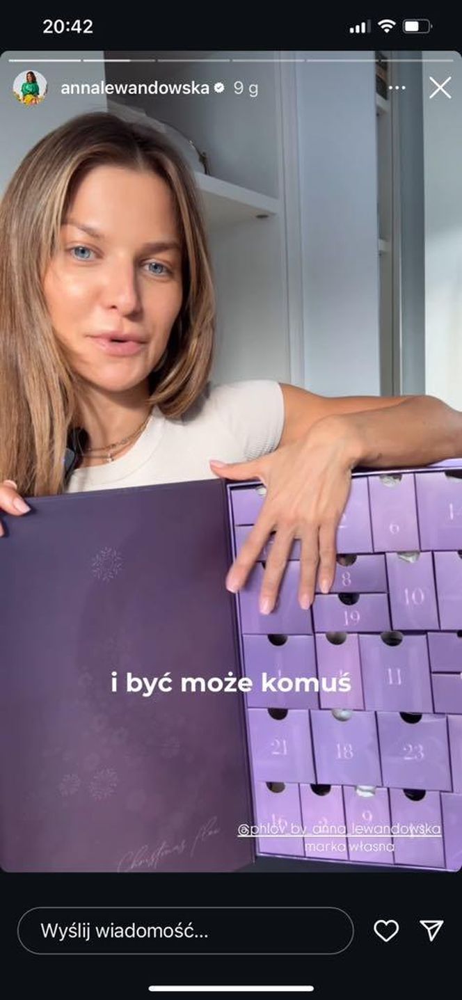 Anna Lewandowska sprzedaje kalendarze adwentowe za krocie! Te ceny to kosmos