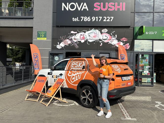 Eska Summer City w olsztyńskim Nova Sushi