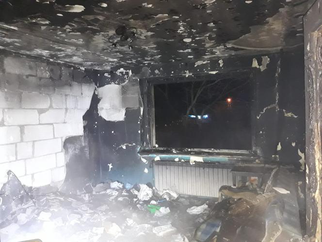 Tragiczny pożar w Borowie - nie żyje starszy mężczyzna