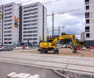 Budowa tramwaju do Wilanowa na kilka tygodni przed otwarciem