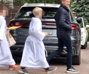 Marcin Mroczek na białym tygodniu komunijnym