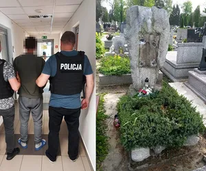 Hiena cmentarna okradła nagrobek bohatera AK. Cenne pamiątki trafiły do skupu złomu