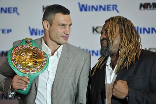 Witalij Kliczko i Shannon Briggs