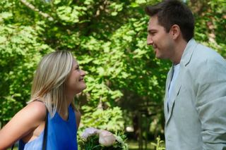 M jak miłość odc. 1834. Dima (Michaił Pszeniczny), Julia (Marta Chodorowska)