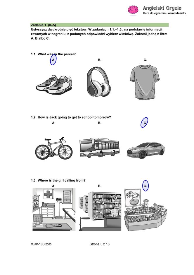 Egzamin ósmoklasisty język angielski 2025: ODPOWIEDZI i ARKUSZE CKE [15.05.2025]
