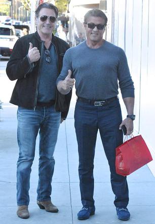 Sylvester Stallone i brat Frank Stallone