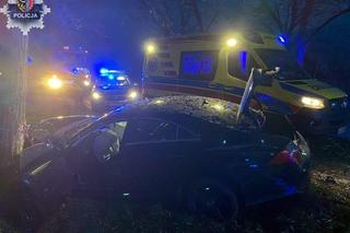 Przemków. Wjechał wprost pod mercedesa?