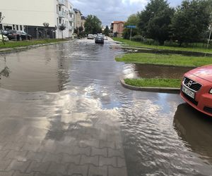 Gronowo po ulewie