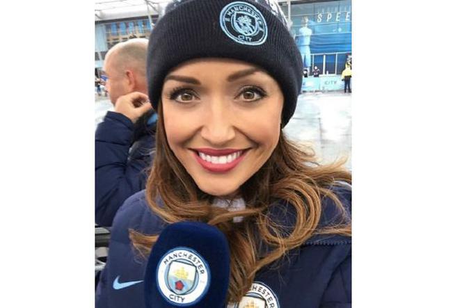 Natalie Paweleck - dziennikarka Manchester City TV