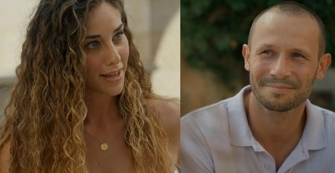 Barwy szczęścia, odcinek 3144. Emma (Ilenia Tumino), Franek (Mateusz Banasiuk)