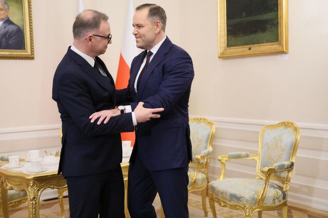 Spotkanie Andrzeja Dudy z Karolen Nawrockim