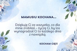 Życzenia od córki dla mamy