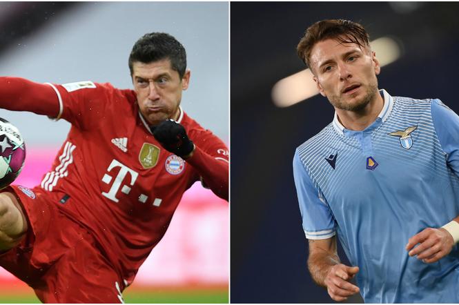 Robert Lewandowski i Ciro Immobile