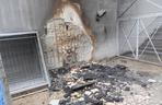 Pożar na stadionie w Grudziądzu! Podpalacz został namierzony 