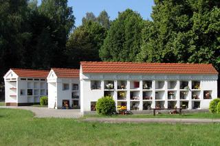 Nowe kolumbarium przy ul. Poprzecznej w Olsztynie