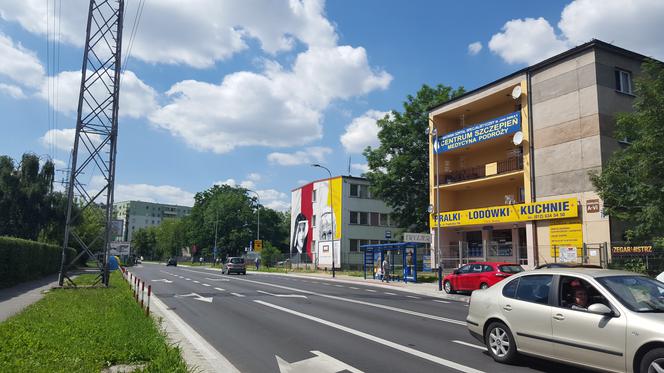 Nowy mural na budynku szpitala Jana Pawła II. Jak Wam się podoba? [ZDJĘCIA]