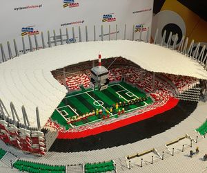 Stadion PGE Narodowy z klocków LEGO