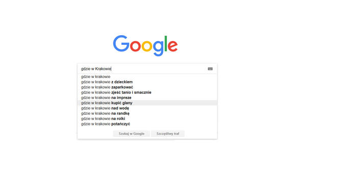 Kraków w Google. Jakich informacji szukamy najczęściej? Wyniki są zaskakujące! [GALERIA]