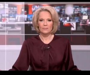 Kasia Madera na prezentacji BBC News Polska