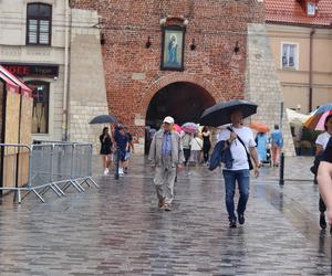 Fatalna pogoda w Lublinie! Miał być upał, a jest zlewa [GALERIA]