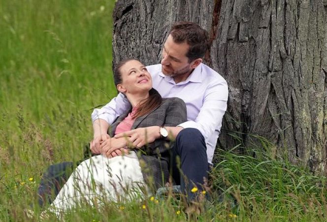 Barwy szczęścia, odcinek 3257. Gabrysia (Marta Juras), Szczepan (Robert Gulaczyk)