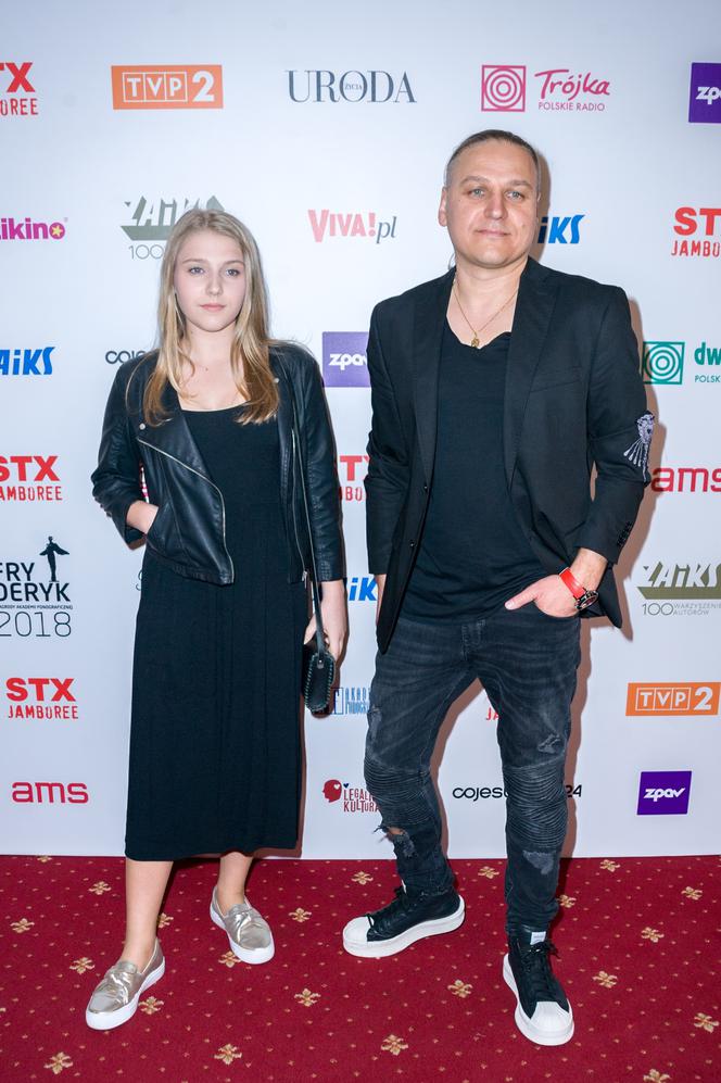 Fryderyki 2018 - Paweł Golec z córką