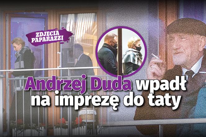 Andrzej Duda u taty