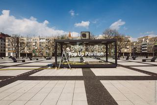 Goethe Institut Pop Up Pavillon na placu Nowy Targ