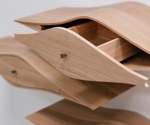 Prototypowe ekomeble projektu studentów Rycotewood Furniture Centre