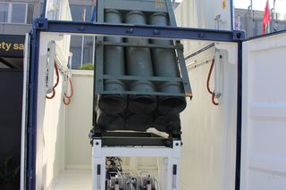 MSPO 2025: Wyrzutnia kontenerowa Saab GLSDB