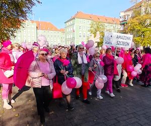 Marsz Różowej Wstążki w Szczecinie