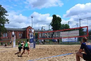 Młodzieżowa plażówka wróciła do Torunia! Trwa Półfinał Mistrzostw Polski Młodzików [AUDIO, FOTO]