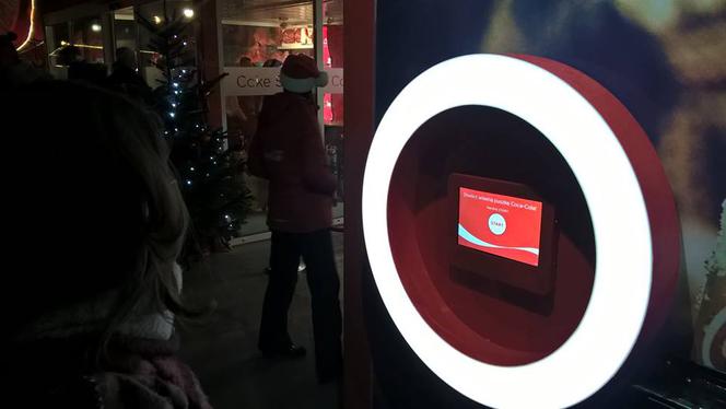 Ciężarówki Coca - coli w Lublinie