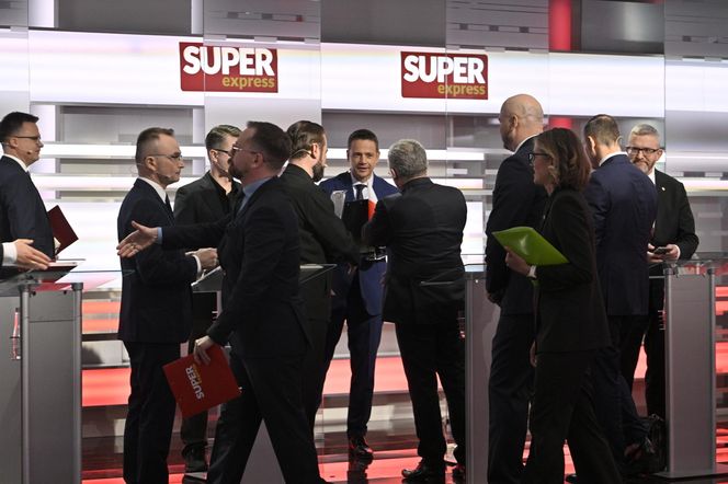 Kulisy debaty prezydenckiej "Super Expressu" 