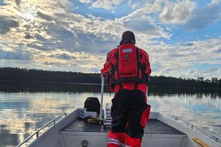 Tragiczny finał wędkowania na jeziorze Omulew