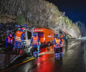 Wykolejanie pociągu w Norwegii