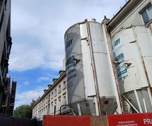 Villa Bogoria w Warszawie podczas budowy