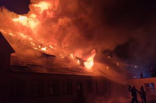 Pożar szkoły