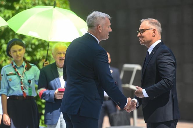 81. rocznica Powstania Warszawskiego. Prezydent Duda wręczył odznaczenia powstańcom