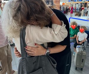 Anna Dereszowska zalała się łzami na lotnisku