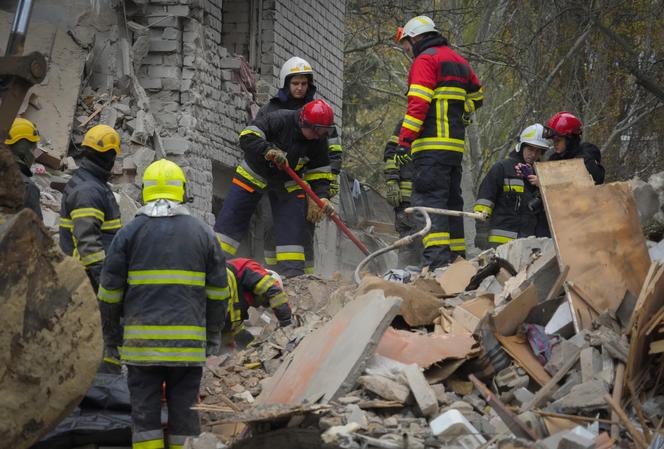 Skutki bombardowania Mikołajowa