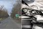Potworny wypadek pod Płockiem! Volvo 18-latka zderzyło się czołowo z tirem i busem. DK60 zablokowana