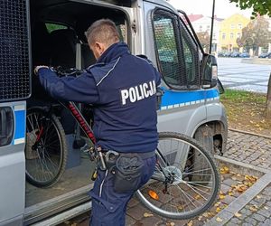 Policjanci namierzyli rower w Chełmnie