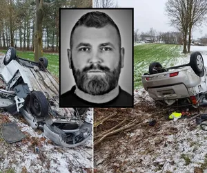 Nie żyje 28-letni sierżant Kamil Zasada. Policjant zginął w wypadku wracając ze służby