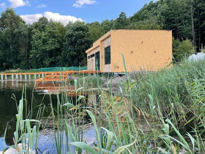 Powstaje pierwsza publiczna sauna w Białymstoku. Ruszyła budowa na plaży Dojlidy