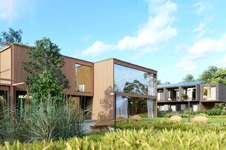 Wizualizacja Akademii Przyrody w Hajnówce